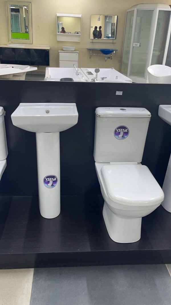 VStar WC and Hand Basin Set