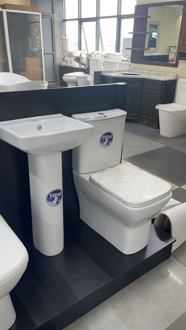 VStar WC and Hand Basin Set