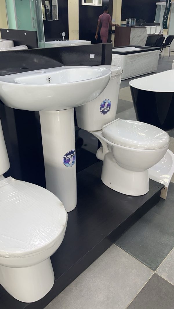 VStar WC and Hand Basin Set